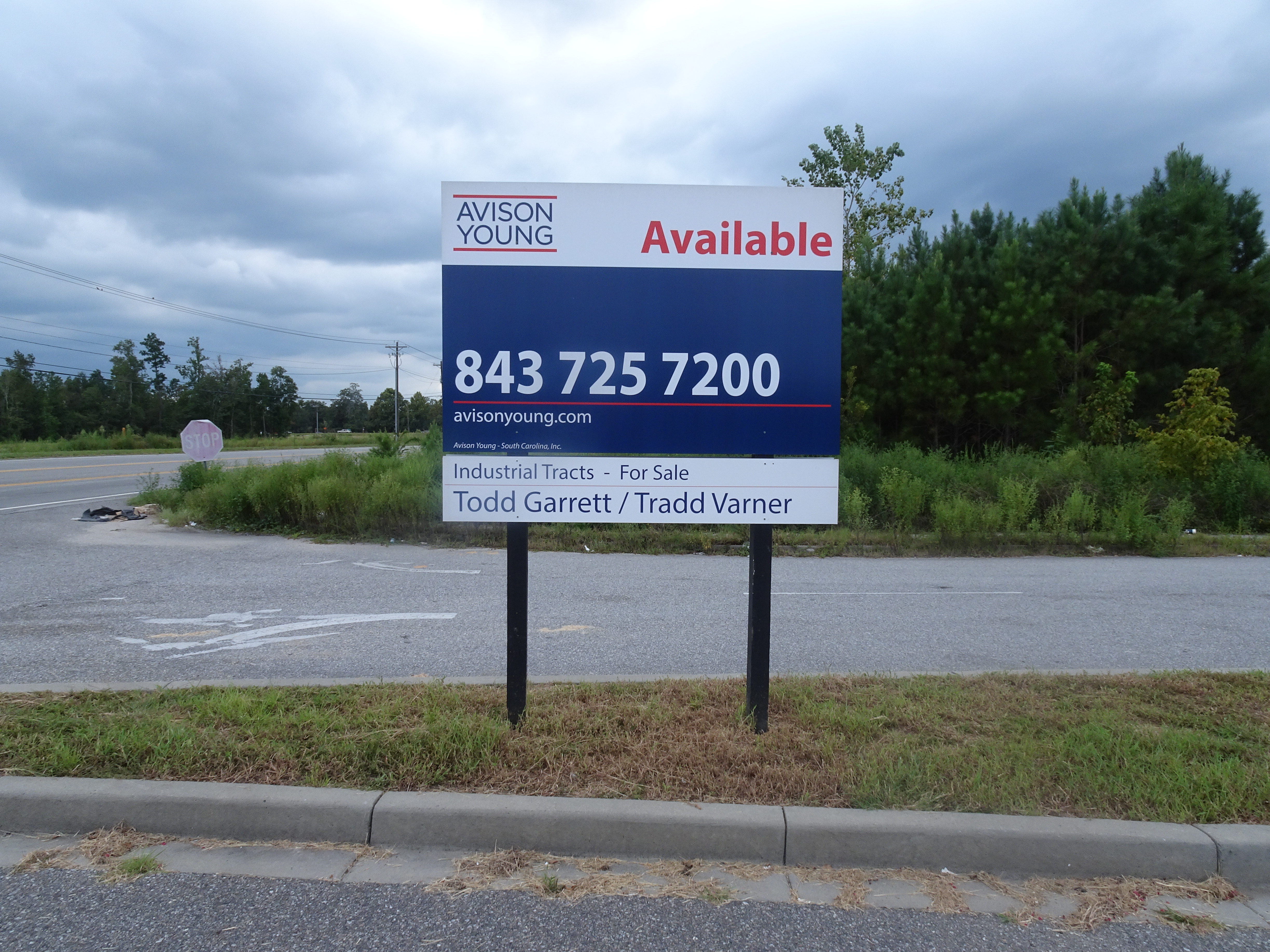 Armour-Wood Signs Advertise Properties For Sale or Lease