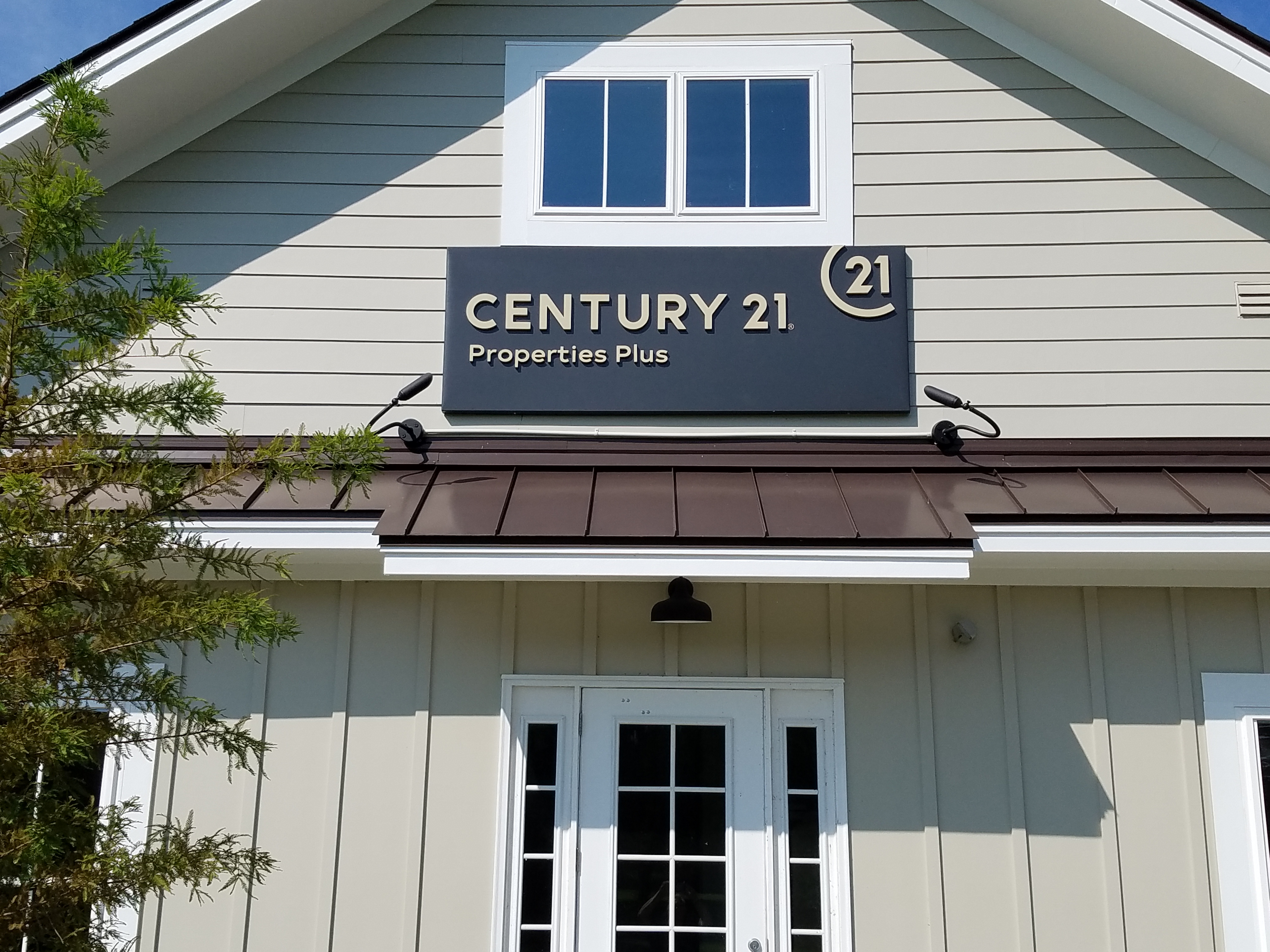 Main Office Building Sign for Century 21 Properties Plus