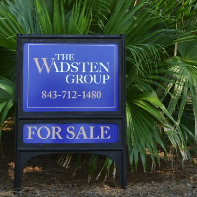 Wadsten Group Framed Metal Real Estate Sign