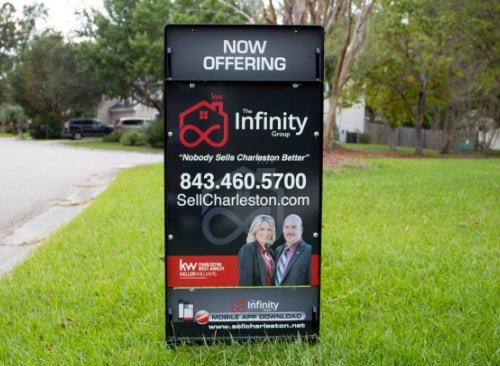 The Infinity Group Real Estate Sign