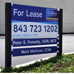 Custom Commerical Real Estate Sign