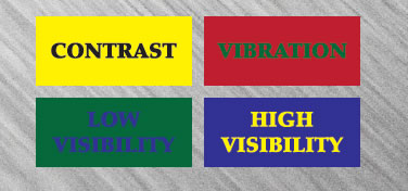 Sign Color Combination Effects