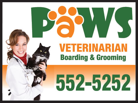 Paws final sign design